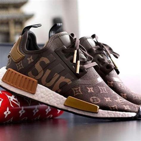 nmd supreme lv|Supreme x Louis Vuitton x adidas NMD Custom .